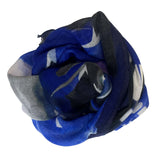 Foulard in lana sfumato