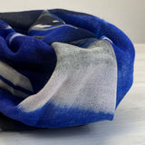 Foulard in lana sfumato