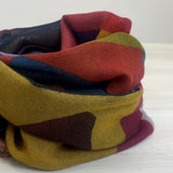 Foulard lana multicolor