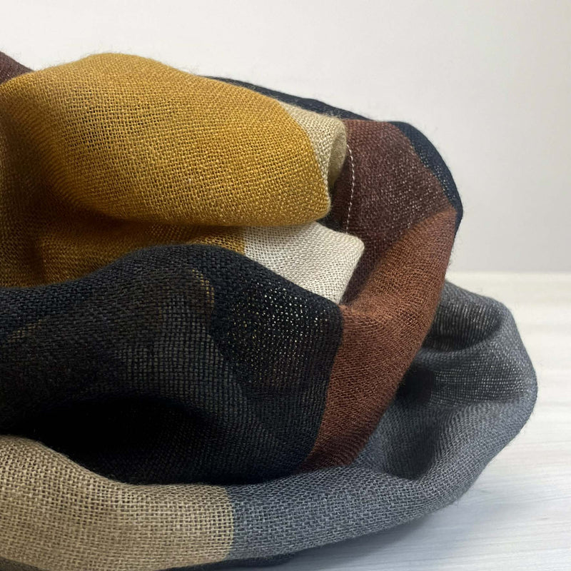 Foulard lana multicolor