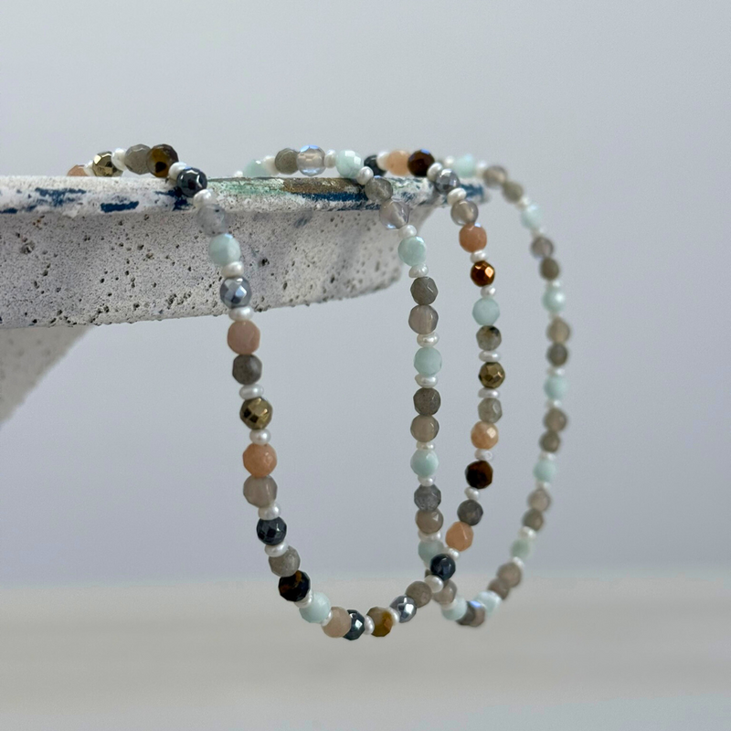 Collana Girocollo Multicolor