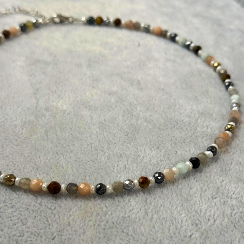 Collana Girocollo Multicolor
