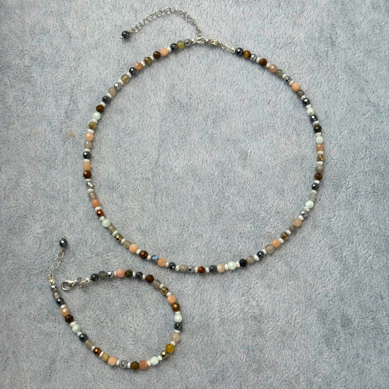Collana Girocollo Multicolor