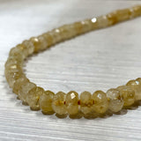 Collana quarzo citrino