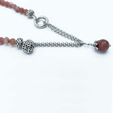 Collana quarzo rosa