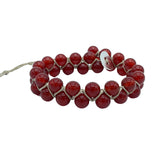 Bracciale pietra rossa
