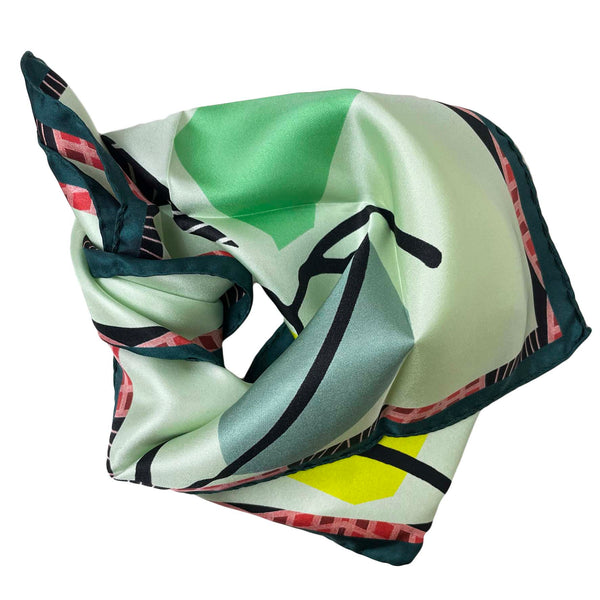 Foulard seta frutta