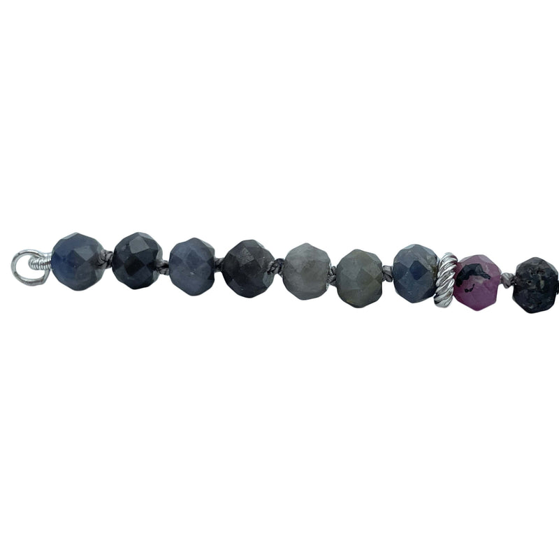 Bracciale zaffiri e rubini