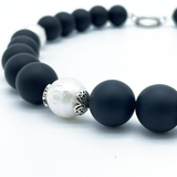 Collana Onice e Perle