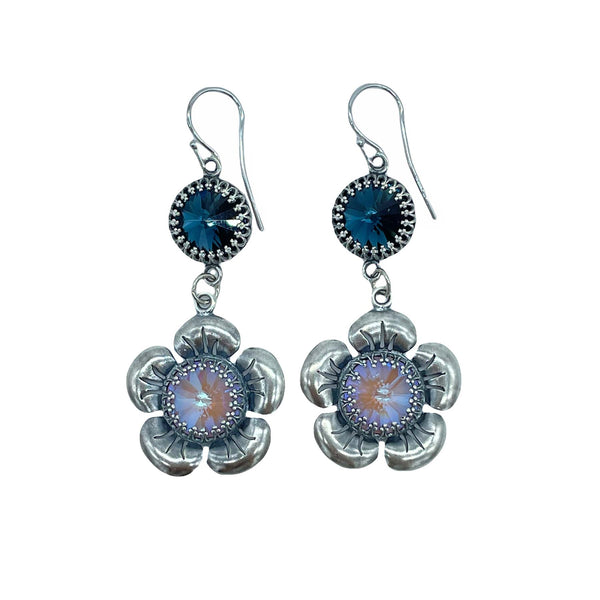 Orecchini argento 925 e swarovski