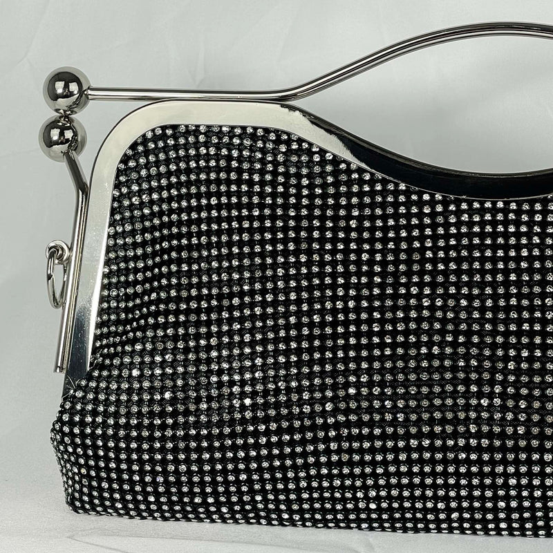Pochette con strass