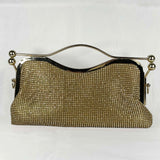 Pochette con strass